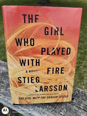 The Girl Who Played with Fire by Stieg Larsson hardcover with dust jacket 2010